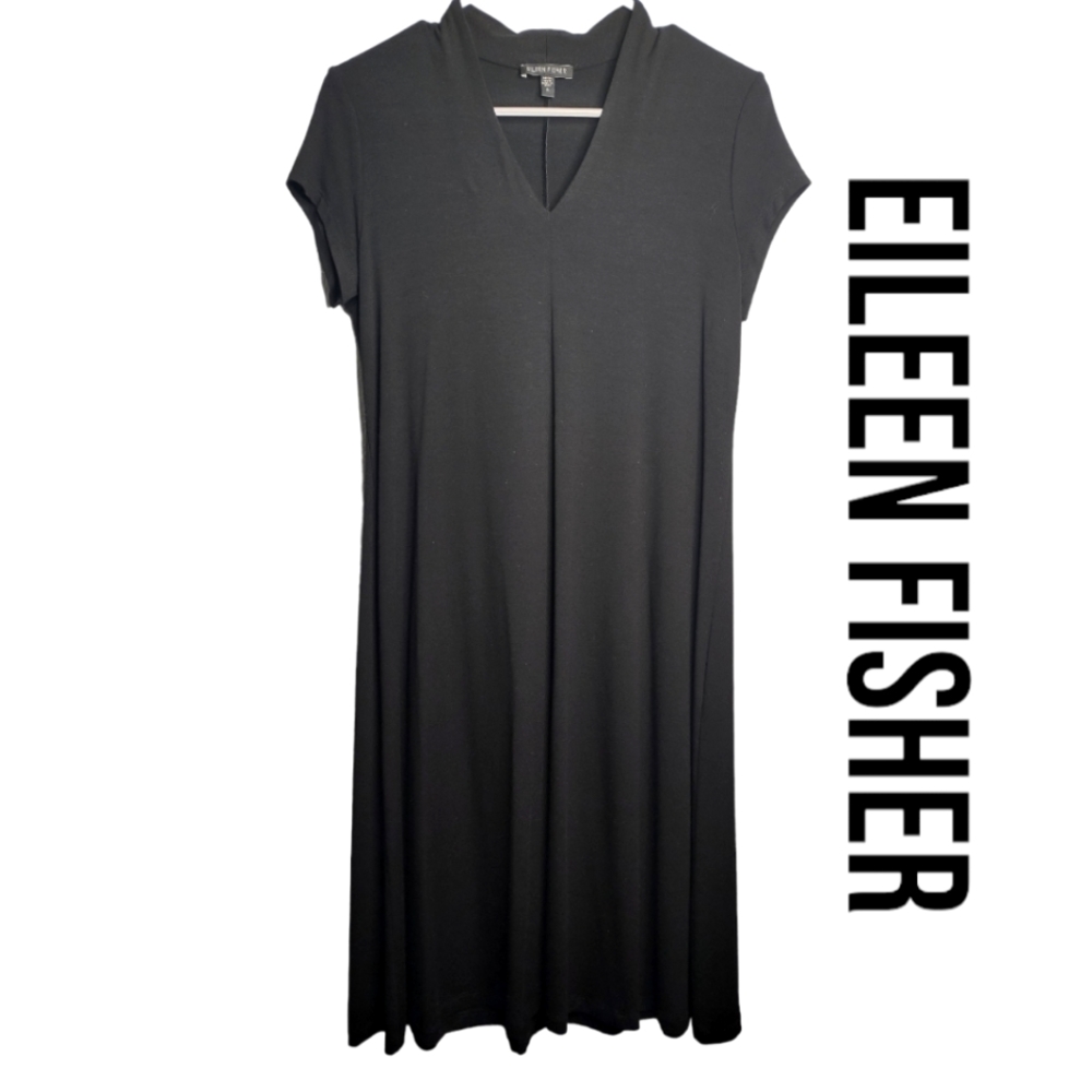 Eileen Fisher Black Dress S